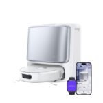 NARWAL Flow 2 Saug- und Wischroboter mit All-in-One-Station, FlowWash-Wischsystem mit 60 °C Heißwasser, 31.000 Pa Saugkraft, CarpetFocus™-Technologie, 100 °C Moppwäsche und 60 °C Heißlufttrocknung