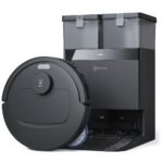 ECOVACS DEEBOT T30S PRO Saugroboter mit Wischfunktion, 11.000 Pa, ZeroTangle Technologie, 70°C heißes Wasser Wischen beim Waschen, TruEdge™ Kantenwischen, 6.400mAh Batterie, AI-Hindernisvermeidung