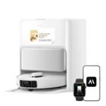 Mova P70 Pro Ultra Saug- & Wischroboter, 30.000Pa Saugkraft, 260U/min Wischmotor, 12N Bodendruck, Seitenbürste & Mopp flexibel erweiterbar, 100°C PTC JetSpray Dryboard, 1 Std. schnelle Mopp-Trocknung