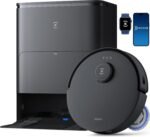 ECOVACS DEEBOT T30S PRO Saugroboter mit Wischfunktion, 11.000 Pa, ZeroTangle Technologie, 70°C heißes Wasser Wischen beim Waschen, TruEdge™ Kantenwischen, 6.400mAh Batterie, AI-Hindernisvermeidung