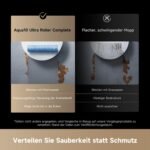 dreame Aqua10 Ultra Roller Complete Saugroboter mit Wischfunktion, 30.000Pa Saugkraft, 8 cm Hindernisfreiheit, Selbstreinigung der Rollen, automatisches Entleeren, intelligente Sprachsteuerung