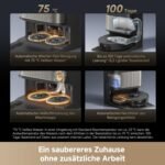 dreame L40s Pro Ultra Saugroboter, selbstreinigende Wischmopps, 19.000 Pa Saugkraft, 100% Detangling DuoBrush, ausfahrbare Wischmopps, Hindernisvermeidung für mehr als 180 Objekte, Sprachsteuerung