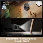 dreame L40s Pro Ultra Saugroboter, selbstreinigende Wischmopps, 19.000 Pa Saugkraft, 100% Detangling DuoBrush, ausfahrbare Wischmopps, Hindernisvermeidung für mehr als 180 Objekte, Sprachsteuerung
