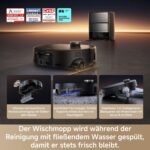 Mova Z60 Ultra Roller Complete Saugroboter mit Wischfunktion 28.000 Pa, LiftPro-Gehäuse, 8 cm Hindernisse, DToF+Dual Laser+RGB/LED-Hindernisvermeidung, AutoShield für Teppich, MaxiReach Mopp & Bürste