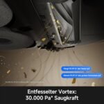 Mova P70 Pro Ultra Saug- & Wischroboter, 30.000Pa Saugkraft, 260U/min Wischmotor, 12N Bodendruck, Seitenbürste & Mopp flexibel erweiterbar, 100°C PTC JetSpray Dryboard, 1 Std. schnelle Mopp-Trocknung